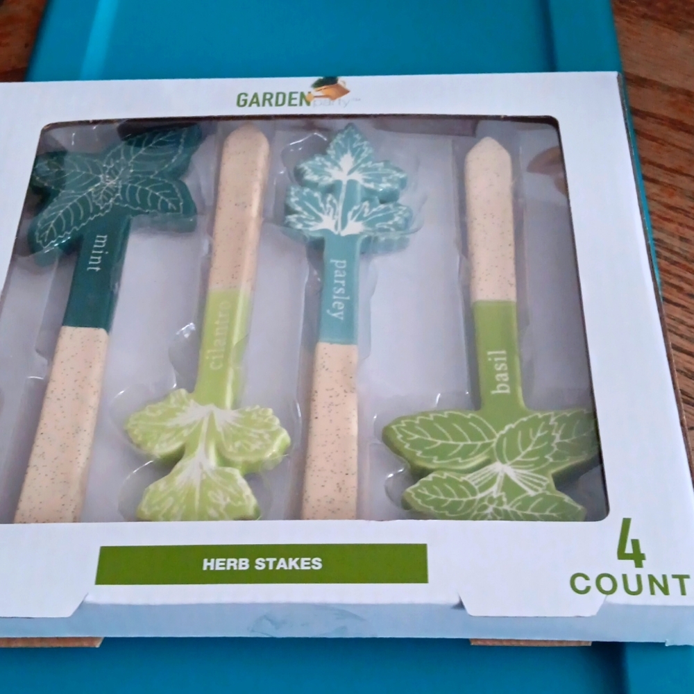 COPY - New - Herb Stakes - 4 count